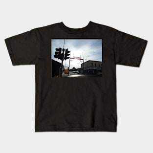 Scottish Photography Series (Vectorized) - The Barras Market #2 Kids T-Shirt